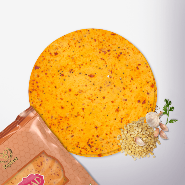 rajshree papad channa masala with product 1